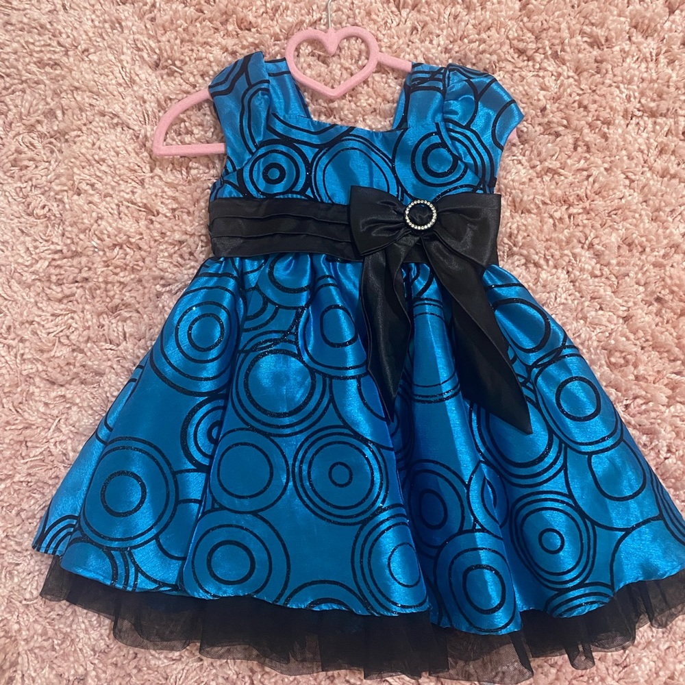 Girls blue dress